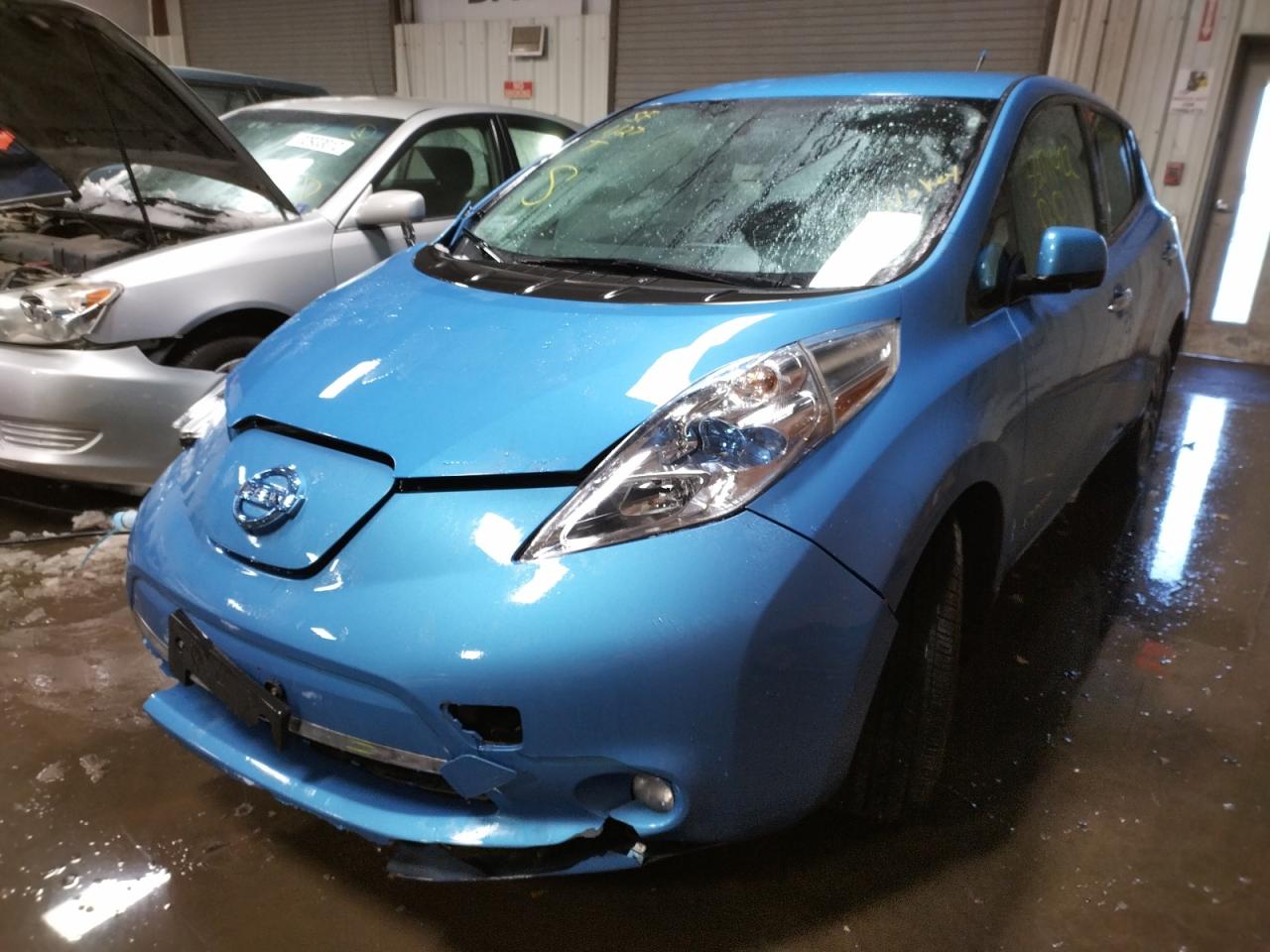 Photo 2 from auction – 2014 NISSAN LEAF S with VIN 1N4AZ0CP8EC337742