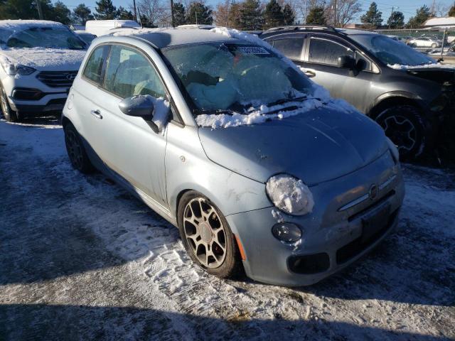 FIAT 500 SPORT 2015 with VIN 3C3CFFBR3FT657479 - Photo from auction