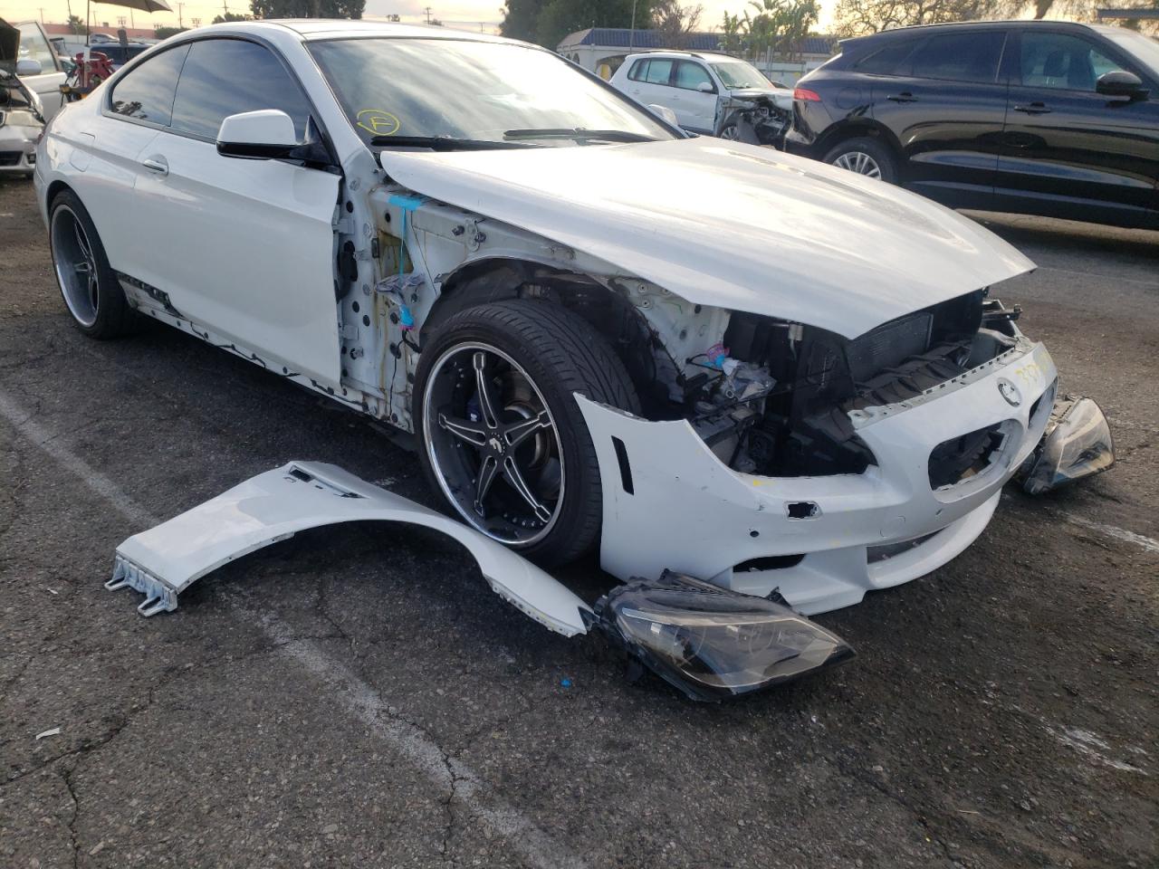 BMW 650 I 2014 with VIN WBAYM9C55ED248034 - Photo from auction