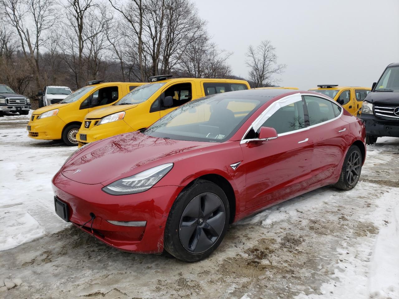 Photo 2 from auction – 2019 TESLA MODEL 3 with VIN 5YJ3E1EB5KF418203