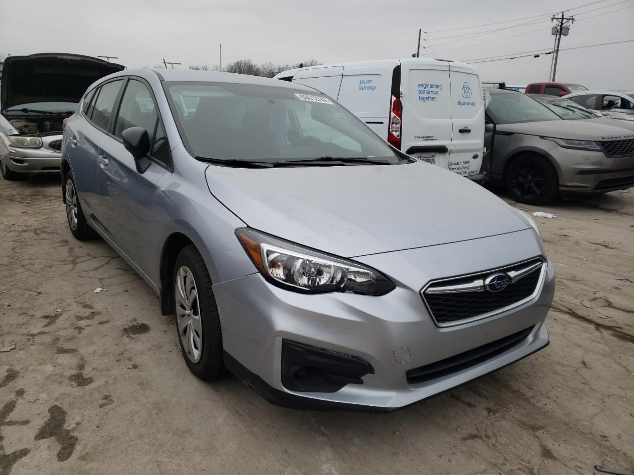 SUBARU IMPREZA 2018 with VIN 4S3GTAA62J3745668 - Photo from auction