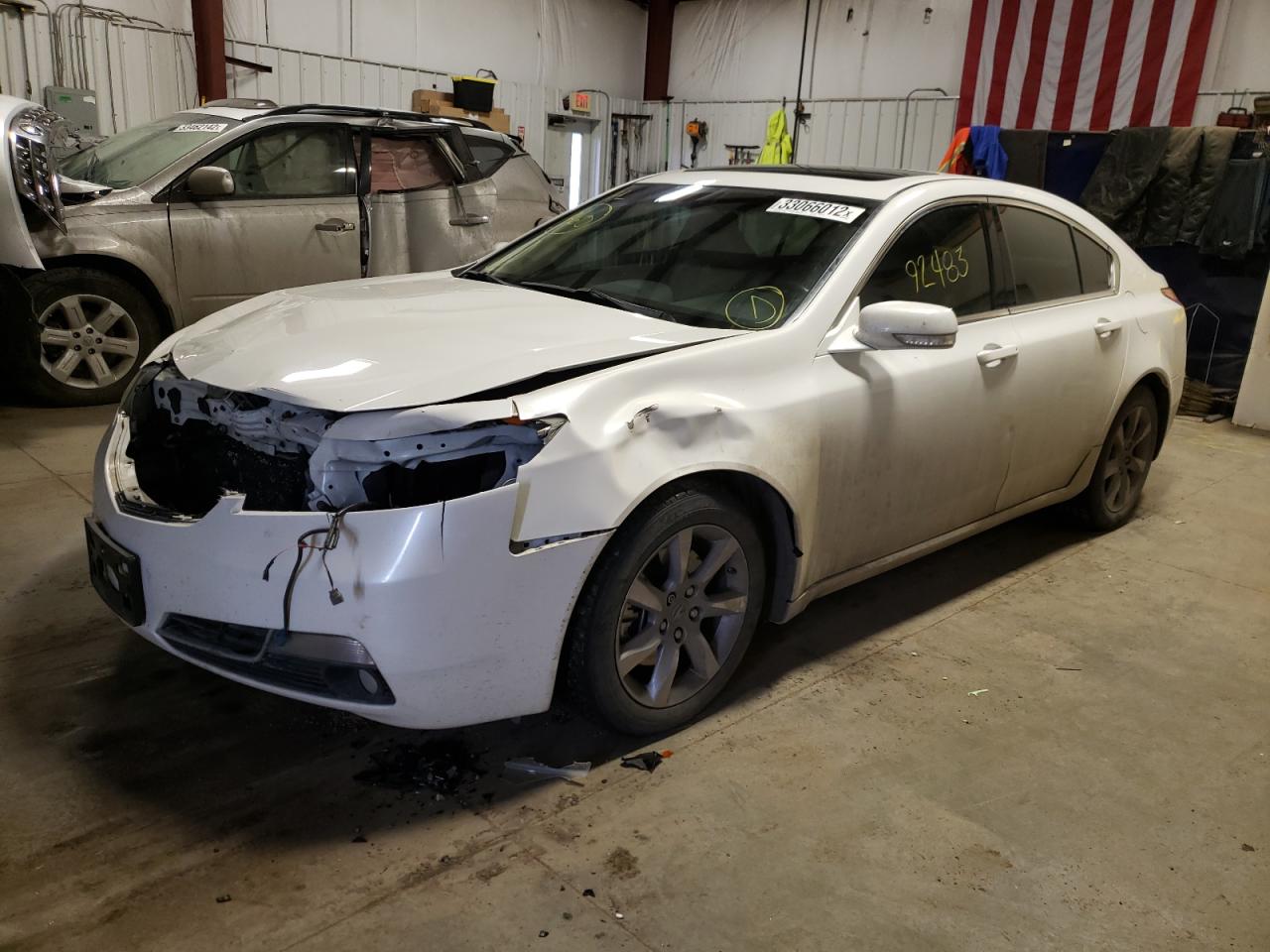 Photo 2 from auction – 2013 ACURA TL with VIN 19UUA8F22DA000959