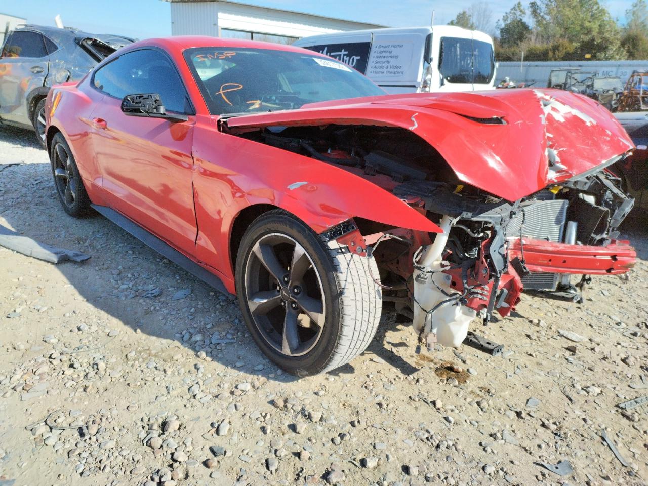 FORD MUSTANG 2015 with VIN 1FA6P8AM7F5314963 - Photo from auction