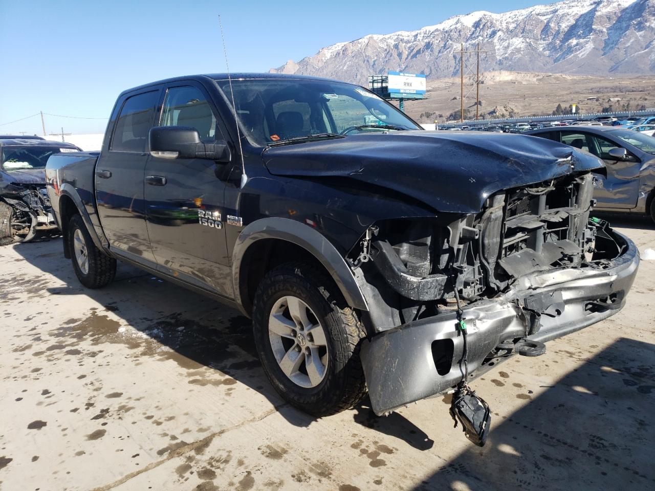 RAM 1500 SLT 2013 with VIN 1C6RR7LT0DS689020 - Photo from auction