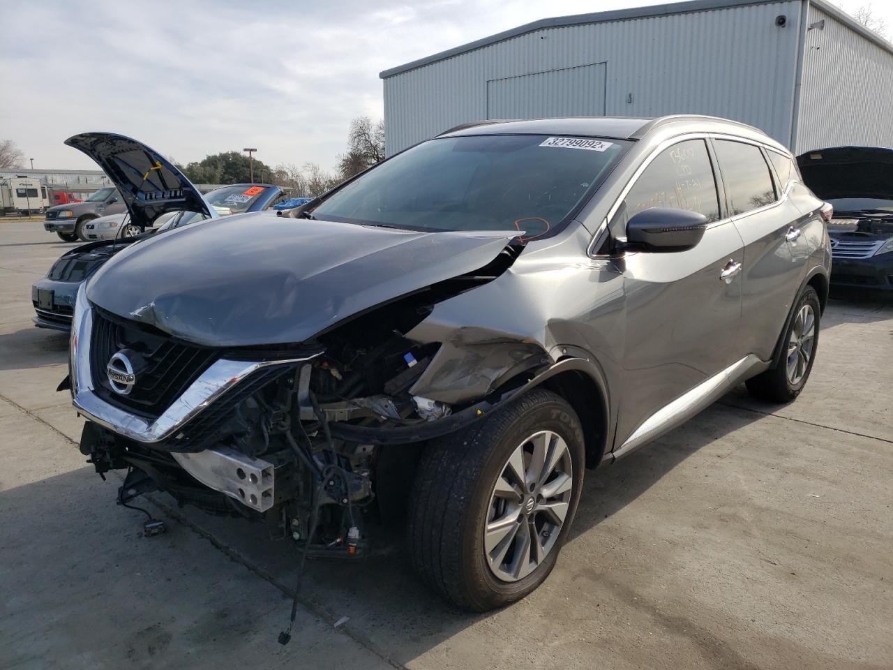 Photo 2 from auction – 2018 NISSAN MURANO S with VIN 5N1AZ2MG3JN166641