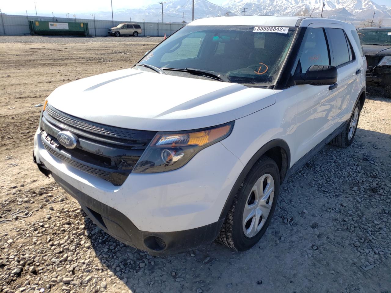 Photo 2 from auction – 2013 FORD EXPLORER P with VIN 1FM5K8AR5DGC25891