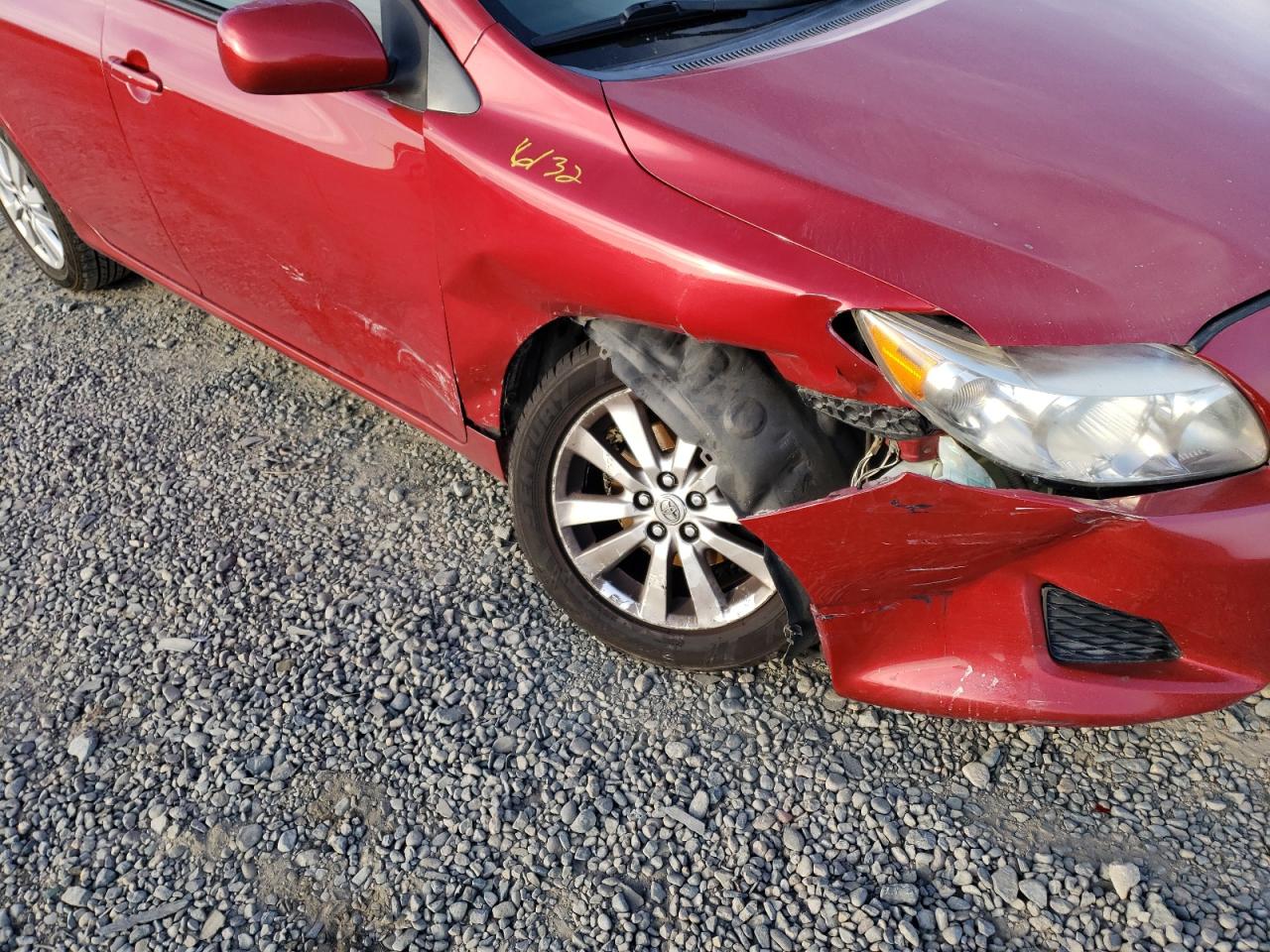 Photo 9 from auction – 2010 TOYOTA COROLLA BA with VIN 1NXBU4EE5AZ253457