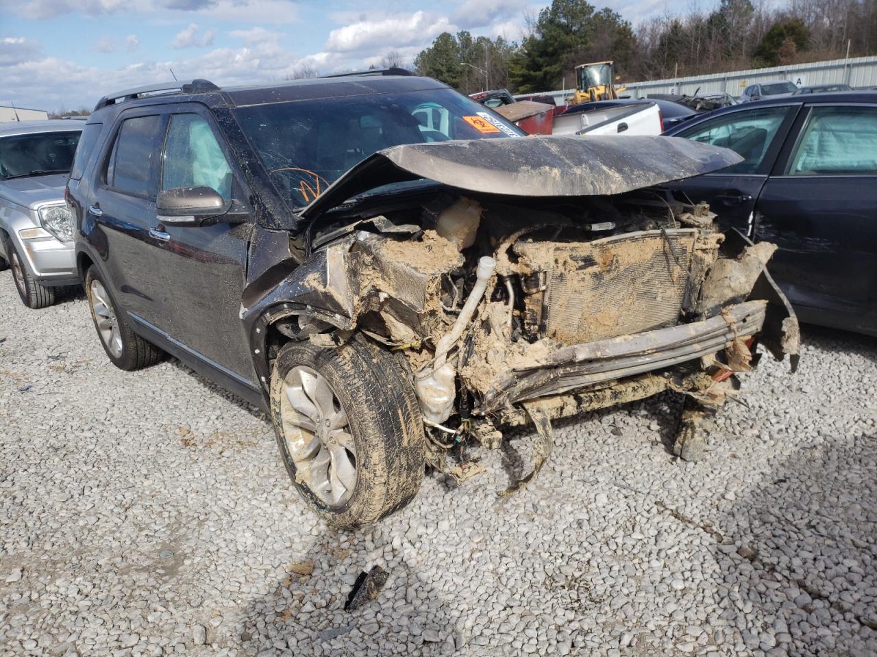 FORD EXPLORER L 2015 with VIN 1FM5K7F88FGB37107 - Photo from auction