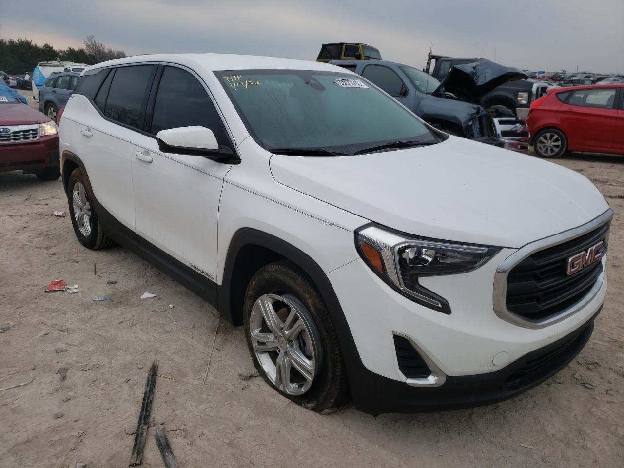 GMC TERRAIN SL 2020 with VIN 3GKALMEV6LL133378 - Photo from auction