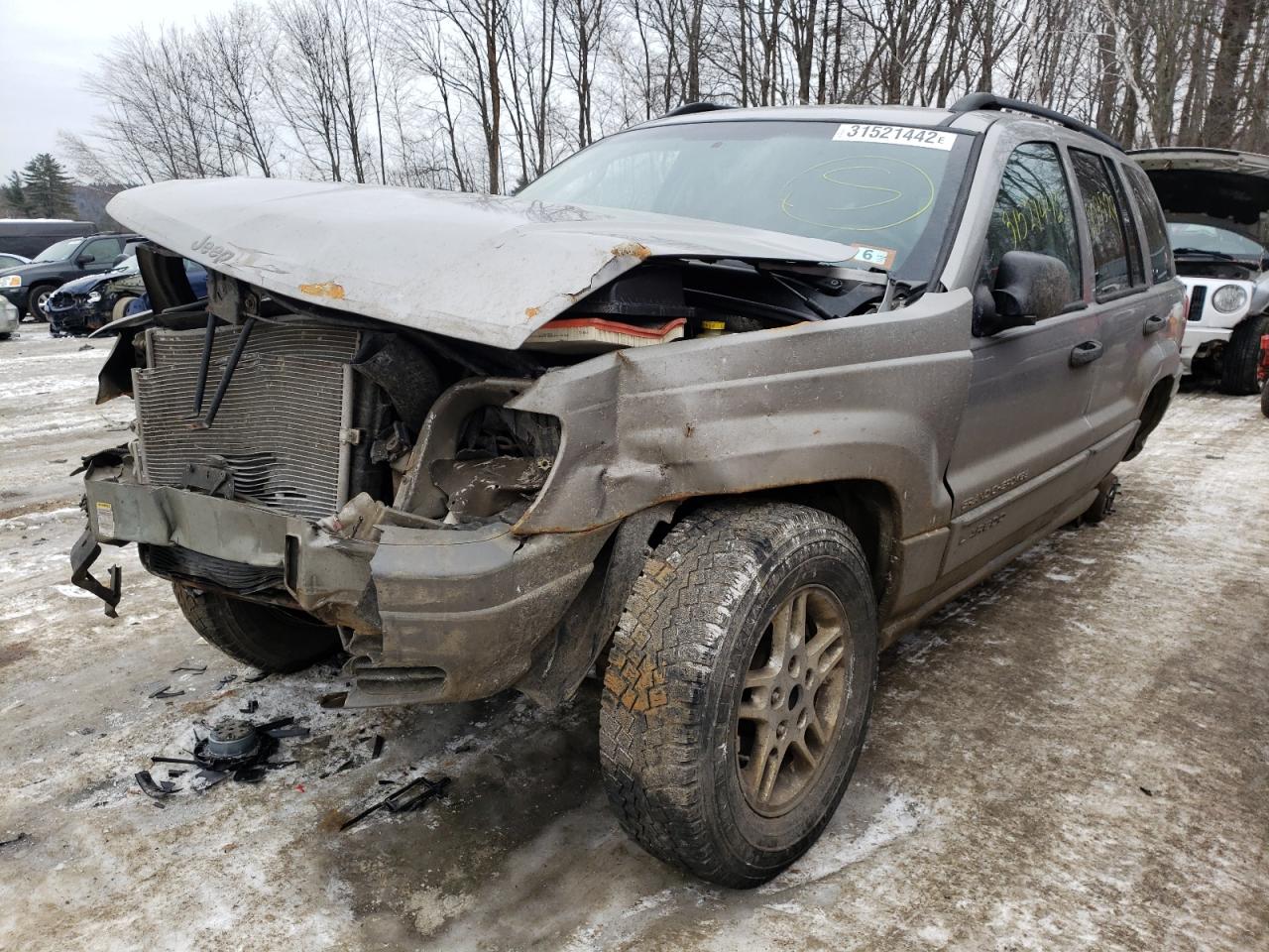 Photo 2 from auction – 2002 JEEP GRAND CHER with VIN 1J4GW48S72C181457