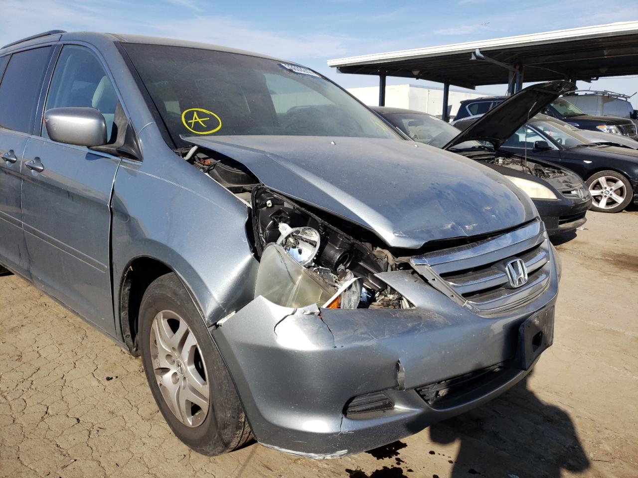 Photo 9 from auction – 2006 HONDA ODYSSEY EX with VIN 5FNRL384X6B028096