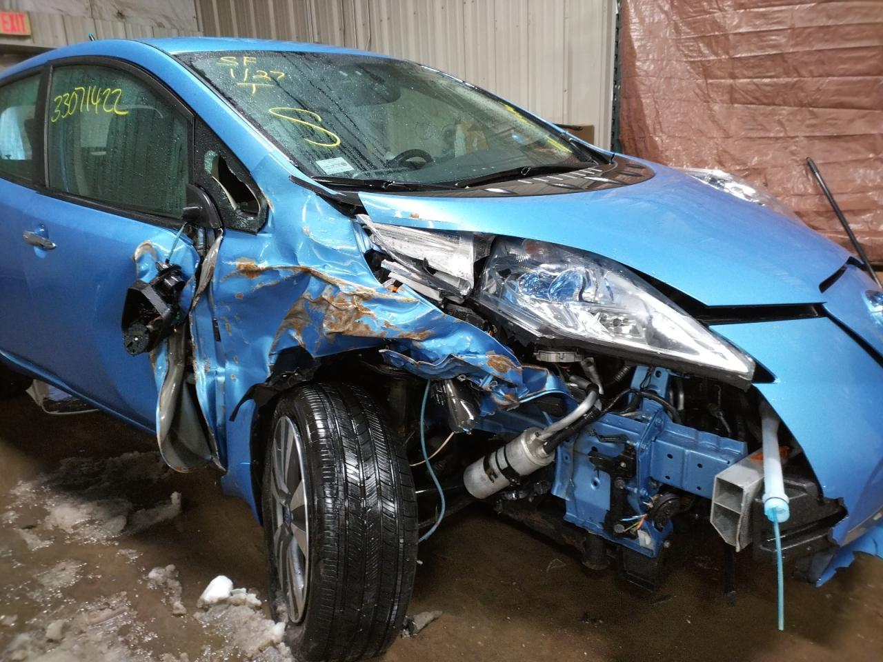 Photo 9 from auction – 2014 NISSAN LEAF S with VIN 1N4AZ0CP8EC337742