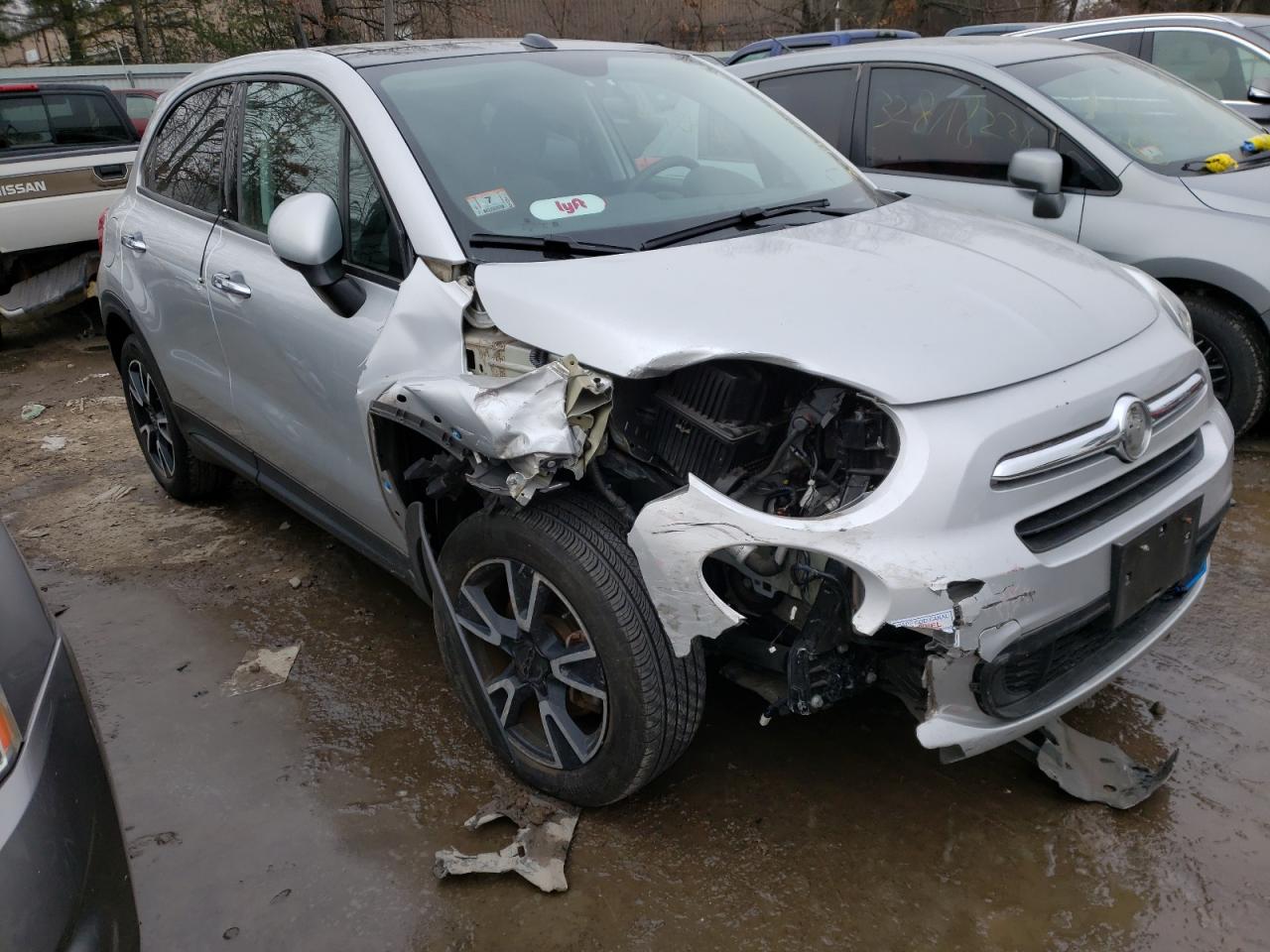 FIAT 500X EASY 2016 with VIN ZFBCFXBT7GP384360 - Photo from auction