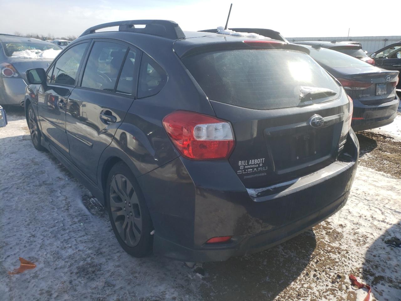 Photo 3 from auction – 2012 SUBARU IMPREZA with VIN JF1GPAL68CH246810