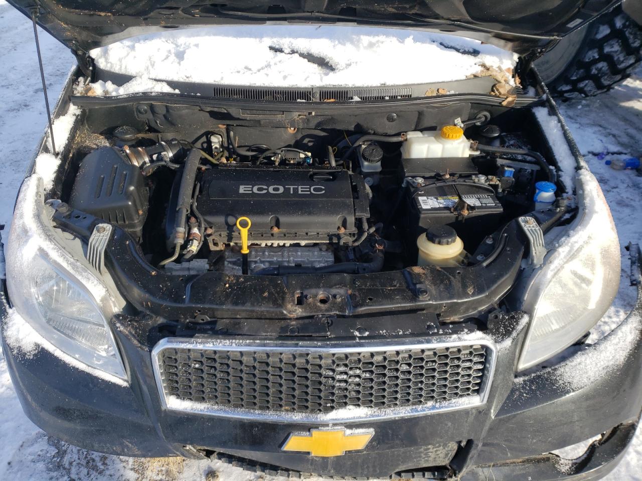 Photo 7 from auction – 2010 CHEVROLET AVEO LS with VIN KL1TD6DE2AB100057