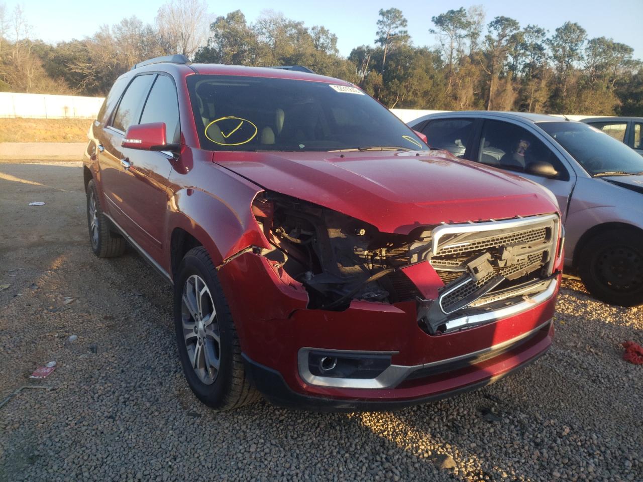 GMC ACADIA SLT 2013 with VIN 1GKKRRKD4DJ267567 - Photo from auction