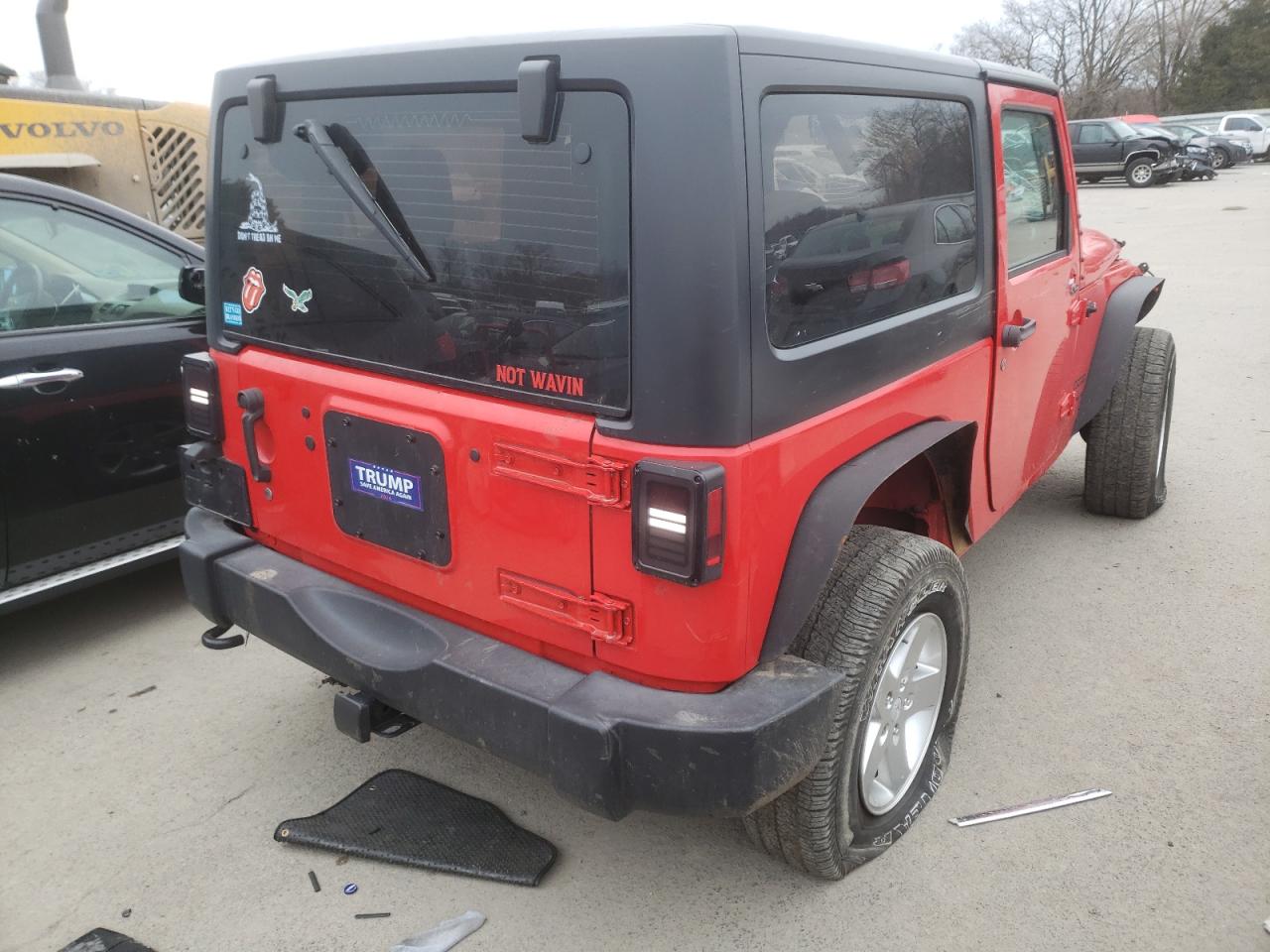 Photo 4 from auction – 2016 JEEP WRANGLER with VIN 1C4AJWAG3GL182009