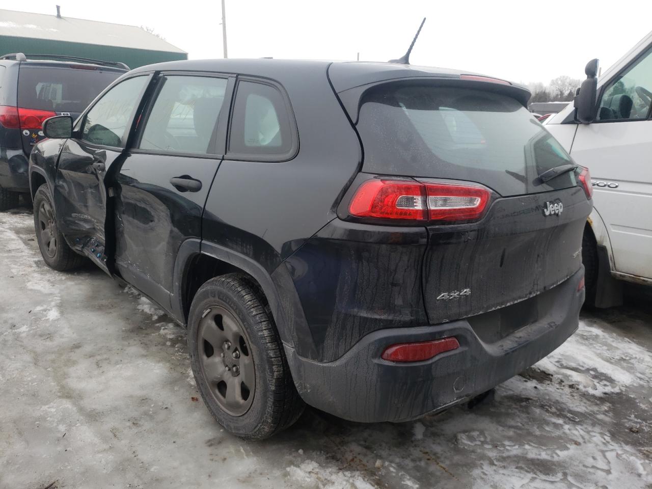Photo 3 from auction – 2014 JEEP CHEROKEE S with VIN 1C4PJMAB8EW187916