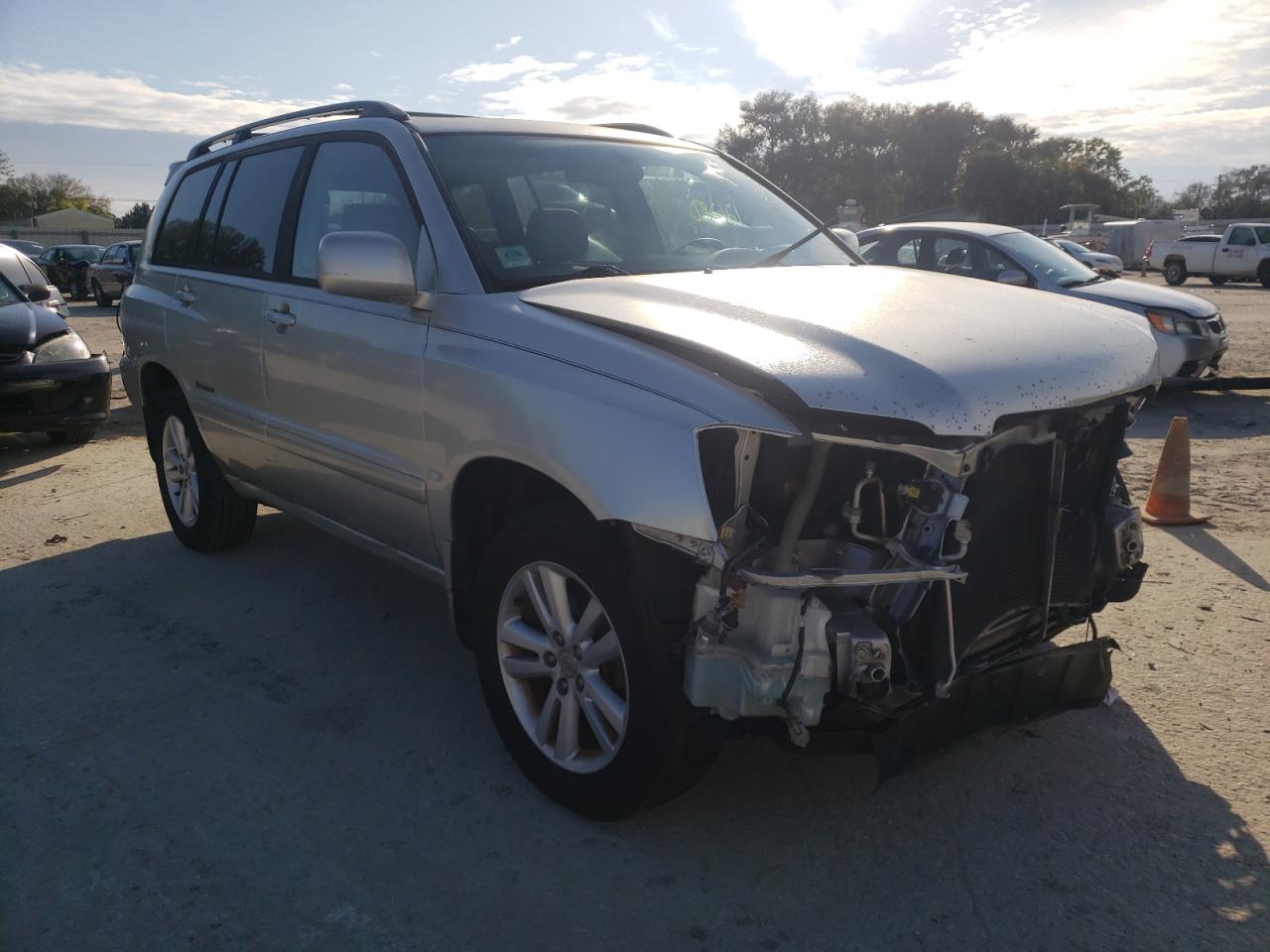 TOYOTA HIGHLANDER 2006 with VIN JTEEP21A960166218 - Photo from auction