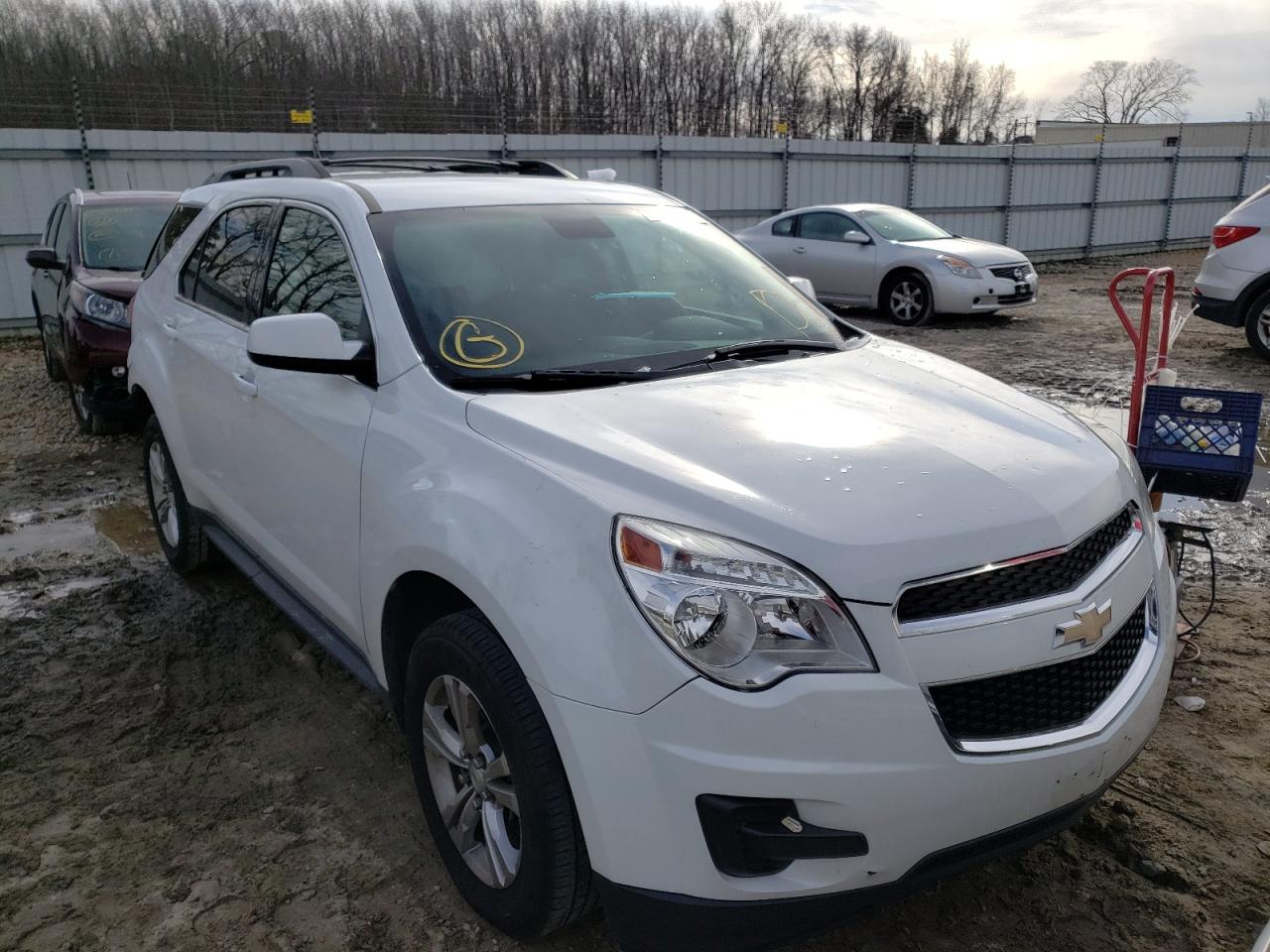 CHEVROLET EQUINOX LT 2013 with VIN 2GNALDEK5D1201455 - Photo from auction