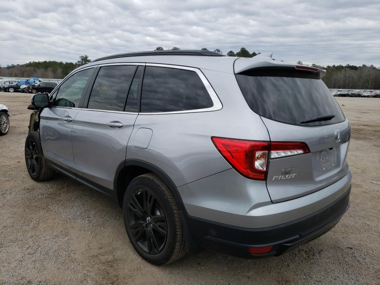 Photo 3 from auction – 2021 HONDA PILOT SE with VIN 5FNYF5H24MB013149