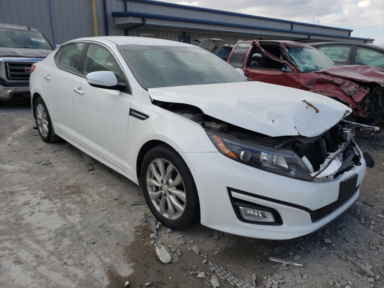 KIA OPTIMA EX 2014 with VIN 5XXGN4A79EG271406 - Photo from auction