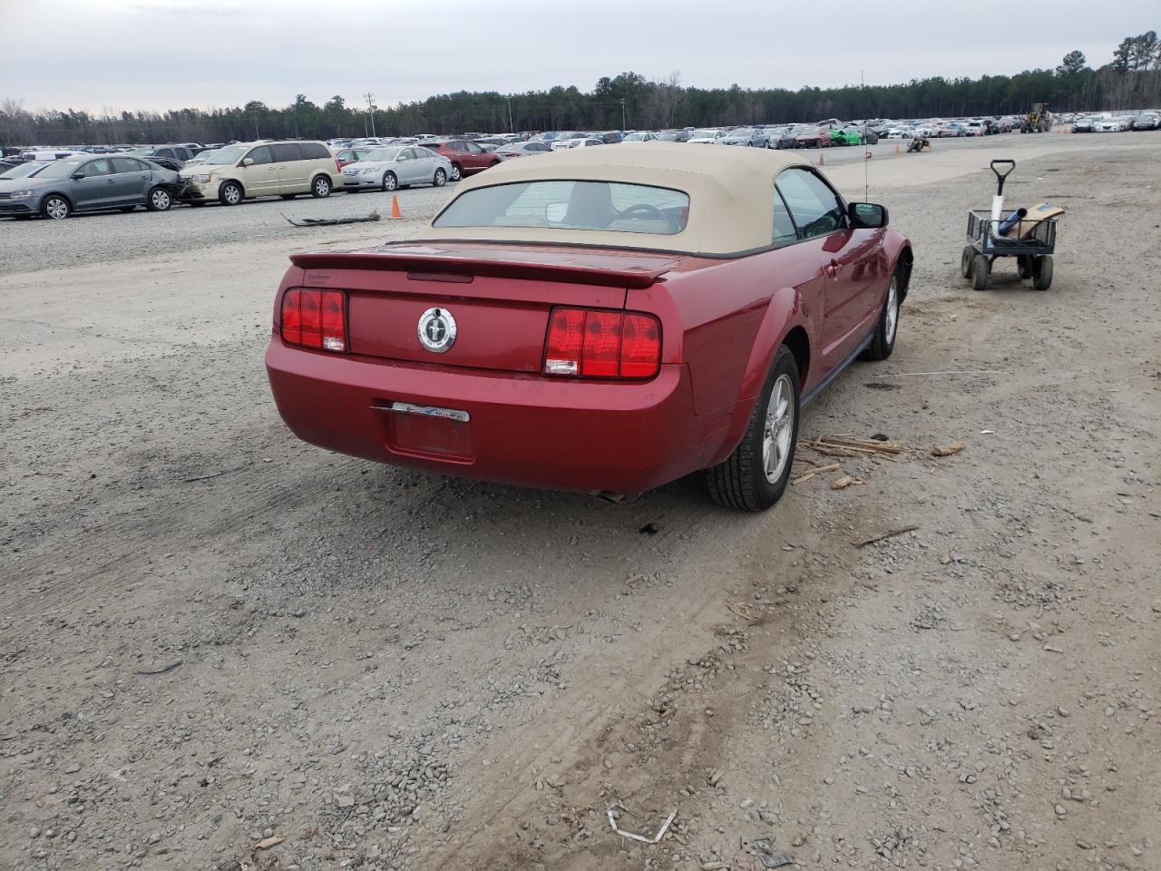 Photo 4 from auction – 2007 FORD MUSTANG with VIN 1ZVFT84N275262117