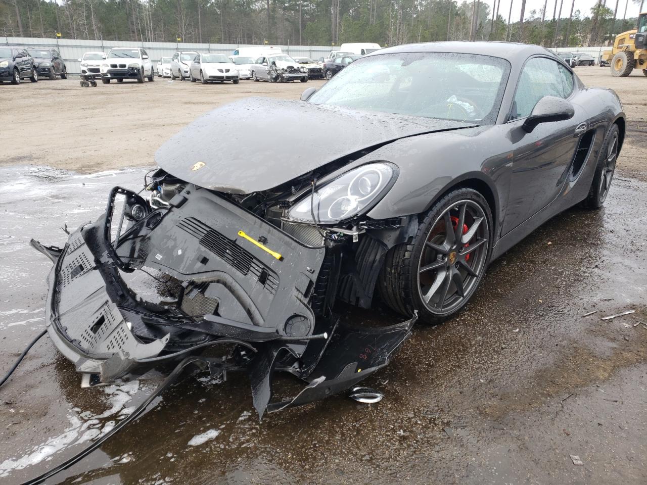 Photo 2 from auction – 2015 PORSCHE CAYMAN S with VIN WP0AB2A84FK184127