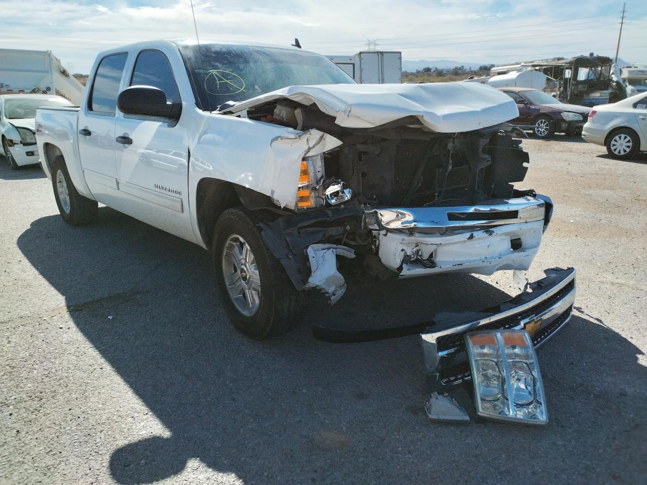 CHEVROLET SILVERADO 2013 with VIN 3GCPCSE02DG255681 - Photo from auction