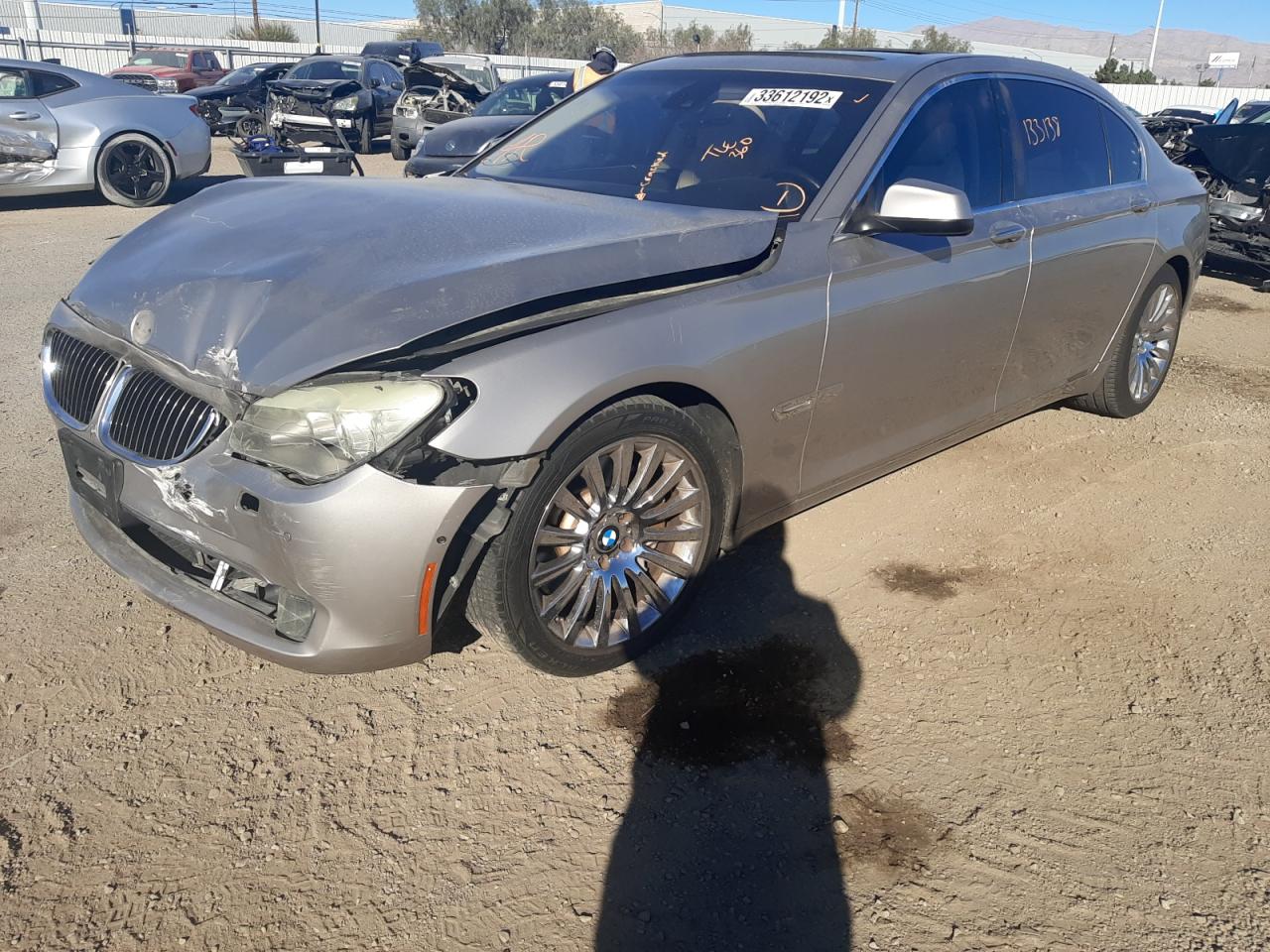 Photo 2 from auction – 2010 BMW 750 LI with VIN WBAKB8C59ACY62977