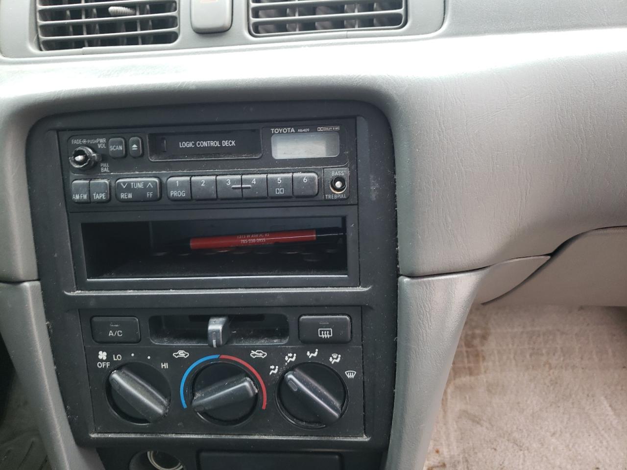 Photo 9 from auction – 1997 TOYOTA CAMRY with VIN 4T1BG22K4VU157251