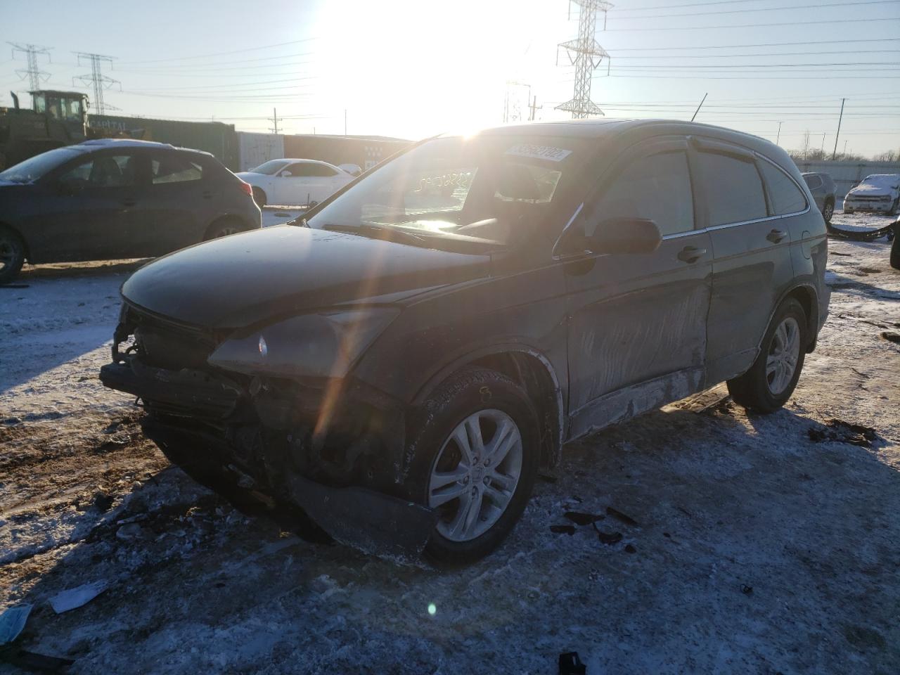 Photo 2 from auction – 2011 HONDA CR-V EX with VIN 5J6RE3H59BL007552