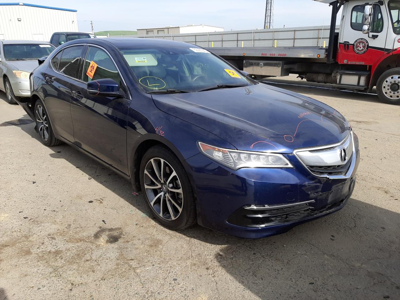 ACURA TLX TECH 2015 with VIN 19UUB2F50FA017685 - Photo from auction