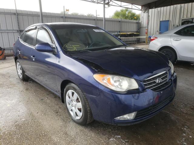 HYUNDAI ELANTRA GL 2008 with VIN KMHDU46D98U487500 - Photo from auction