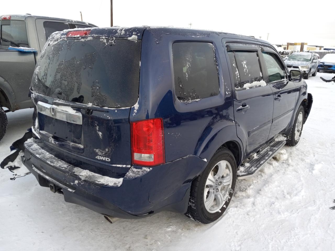 Photo 4 from auction – 2014 HONDA PILOT EXL with VIN 5FNYF4H52EB020865