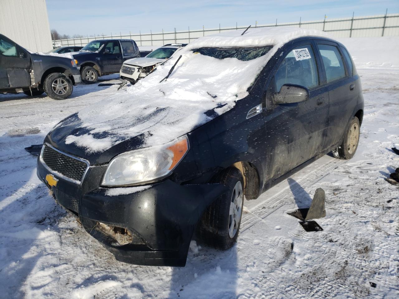Photo 2 from auction – 2010 CHEVROLET AVEO LS with VIN KL1TD6DE2AB100057