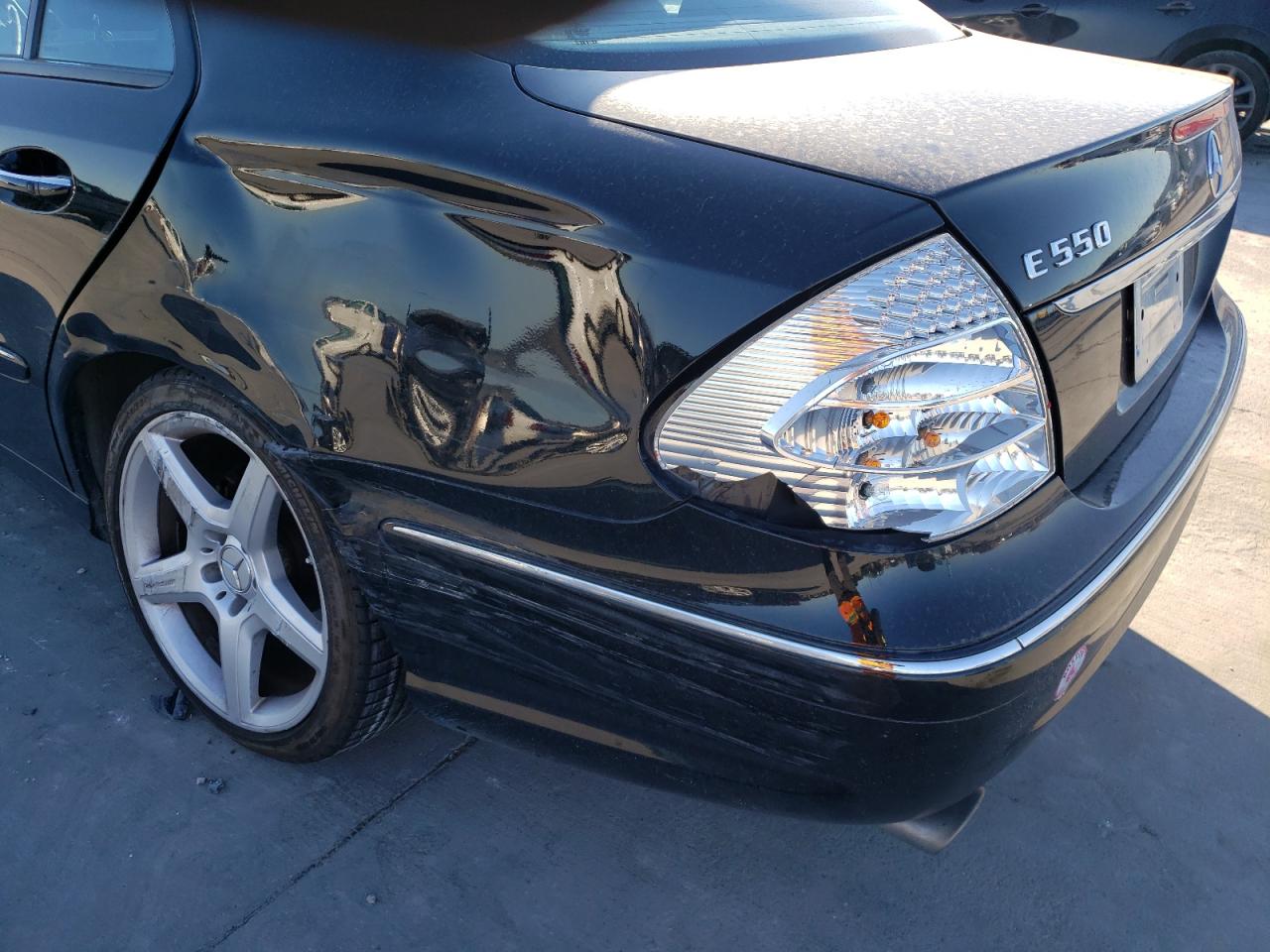 Photo 9 from auction – 2008 MERCEDES-BENZ E 550 with VIN WDBUF72X98B357114