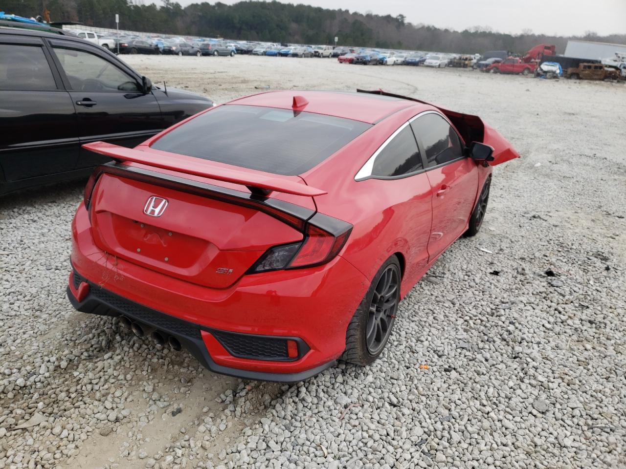Photo 4 from auction – 2017 HONDA CIVIC SI with VIN 2HGFC3A52HH755463