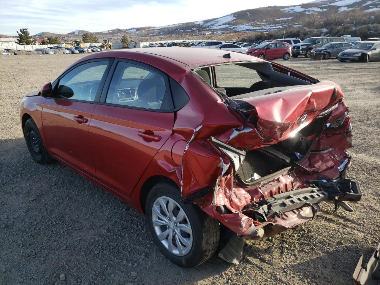 Photo 3 from auction – 2019 HYUNDAI ACCENT SE with VIN 3KPC24A36KE052816