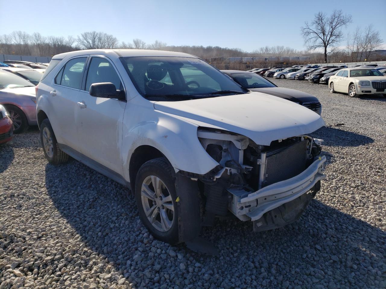 Photo 1 from auction – 2017 CHEVROLET EQUINOX LS with VIN 2GNALBEK7H1555973