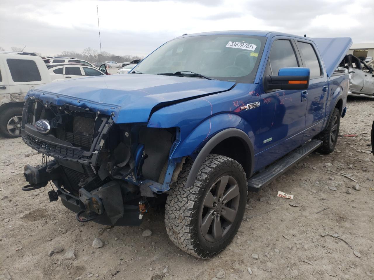 Photo 2 from auction – 2014 FORD F150 SUPER with VIN 1FTFW1ET5EFA86346