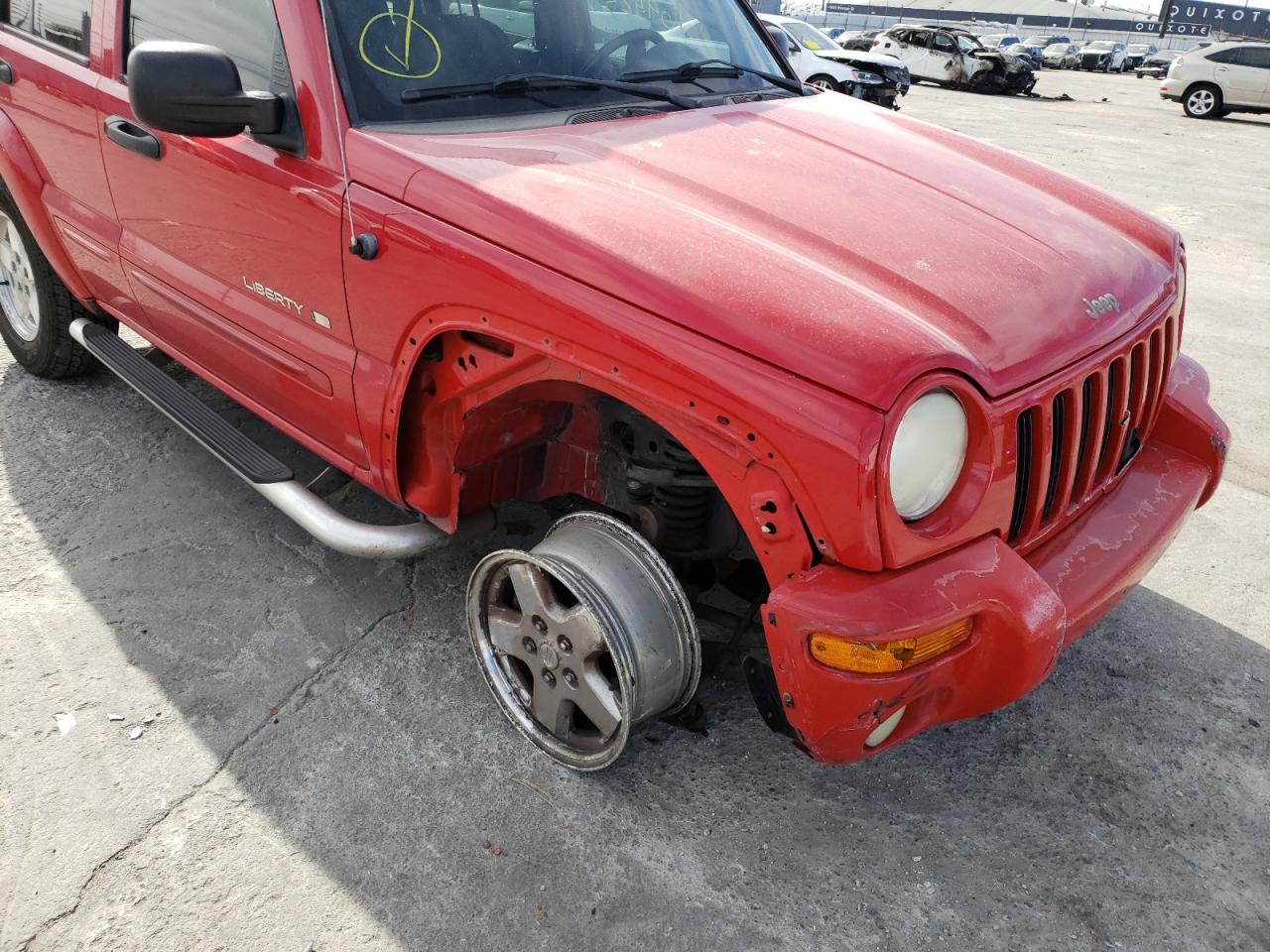 Photo 9 from auction – 2002 JEEP LIBERTY LI with VIN 1J4GL58K62W131291