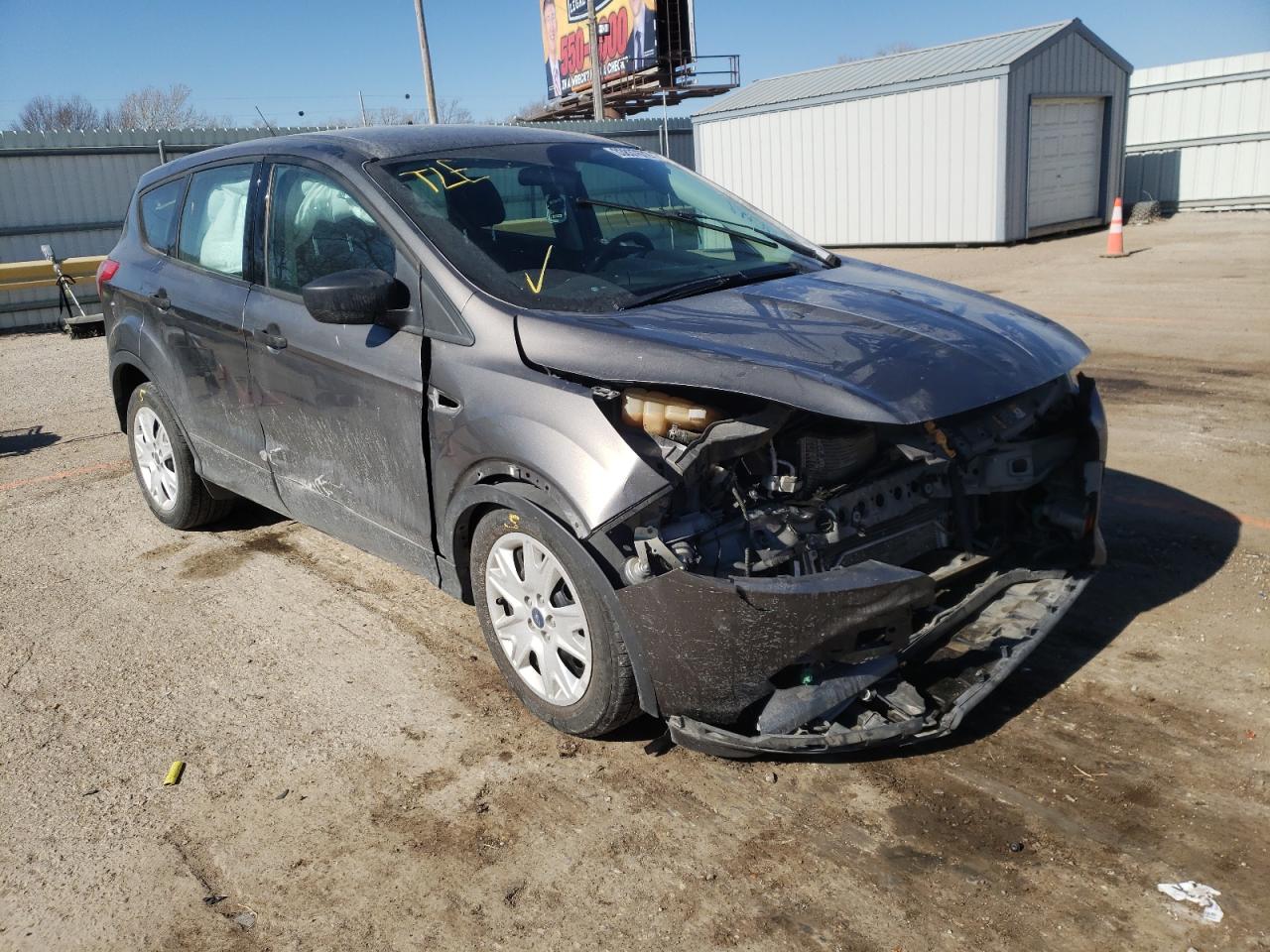 FORD ESCAPE S 2013 with VIN 1FMCU0F77DUA20830 - Photo from auction