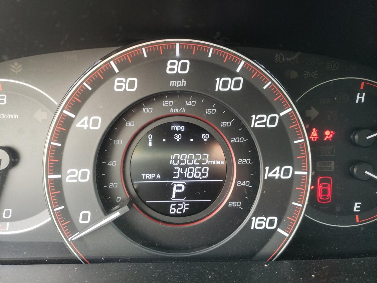 Photo 8 from auction – 2015 HONDA ACCORD SPO with VIN 1HGCR2F52FA064630