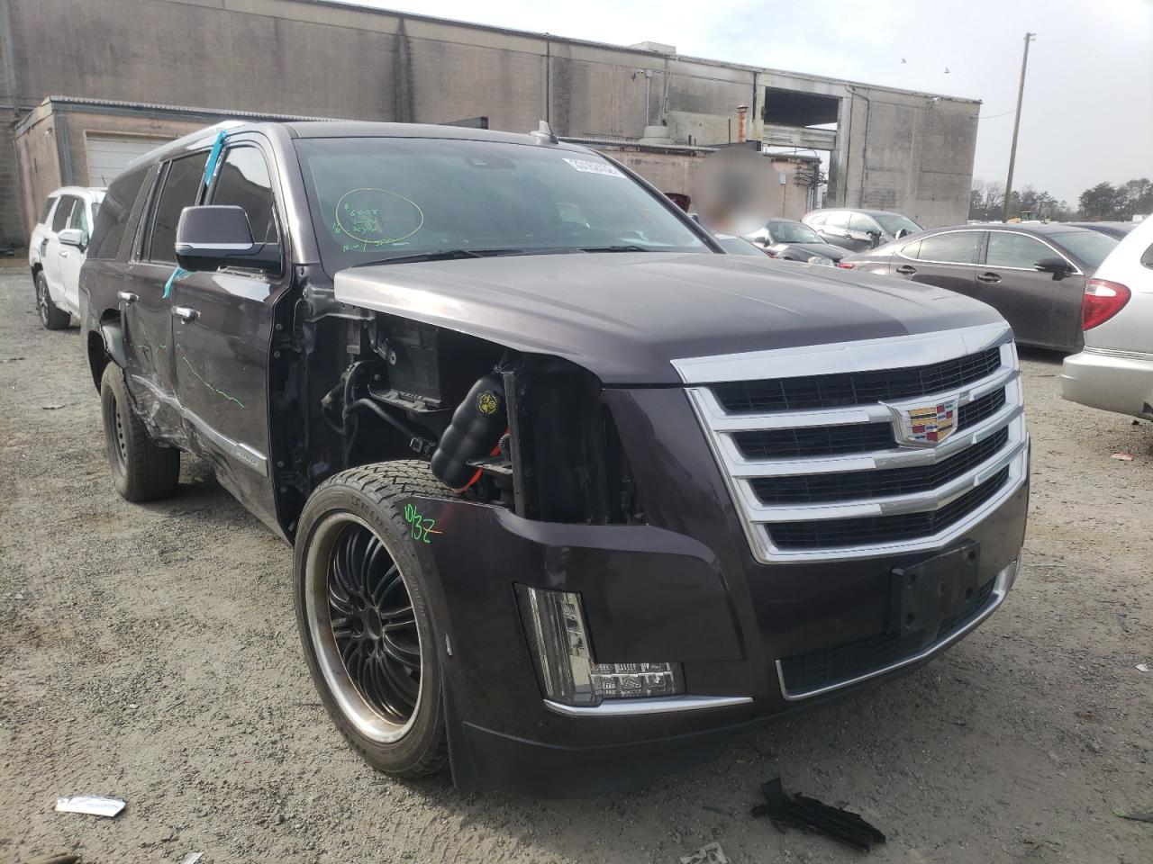 CADILLAC ESCALADE E 2015 with VIN 1GYS3TKJ8FR693177 - Photo from auction