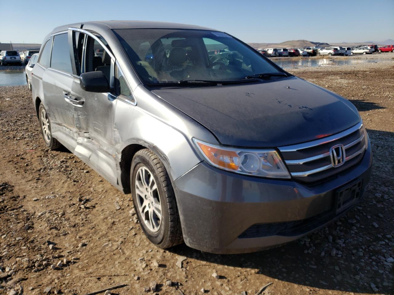 HONDA ODYSSEY EX 2011 with VIN 5FNRL5H61BB076383 - Photo from auction