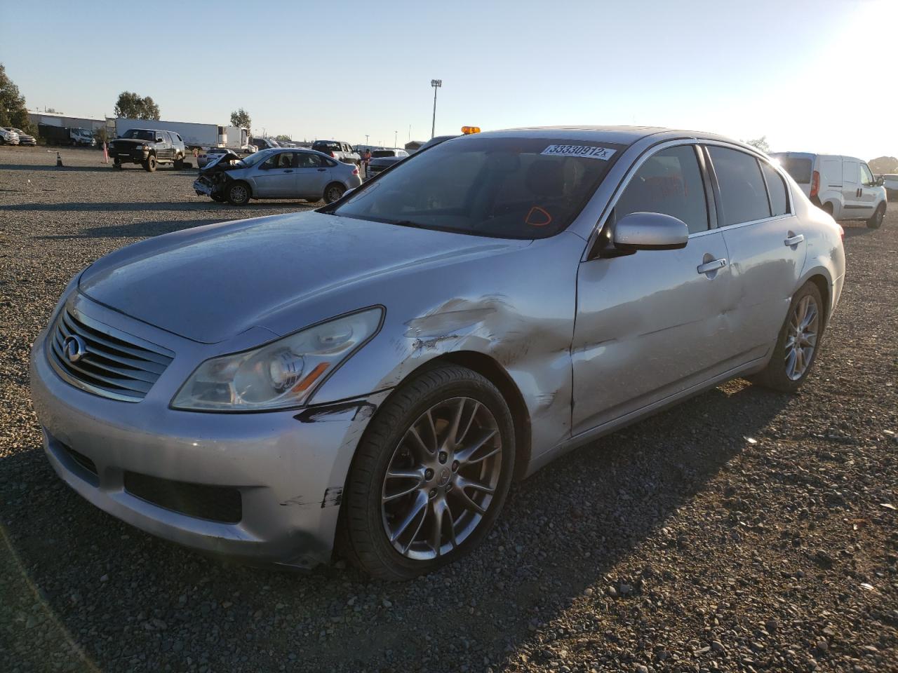 Photo 2 from auction – 2007 INFINITI G35 with VIN JNKBV61E77M714054