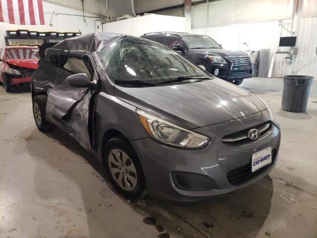 HYUNDAI ACCENT SE 2016 with VIN KMHCT5AEXGU255118 - Photo from auction