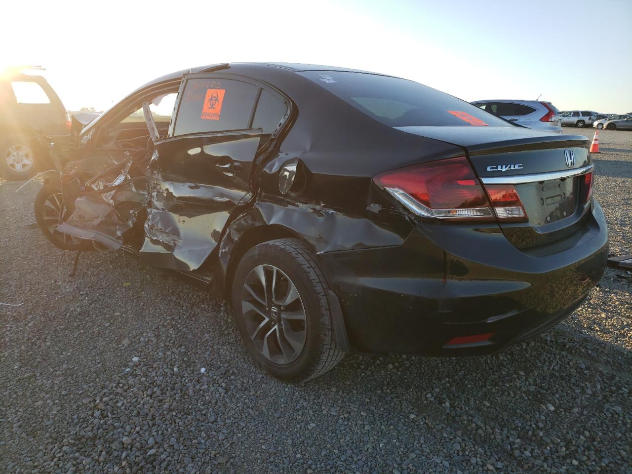 Photo 3 from auction – 2013 HONDA CIVIC EXL with VIN 19XFB2F95DE086179