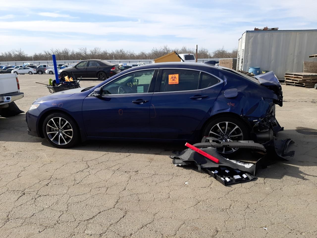 Photo 9 from auction – 2015 ACURA TLX TECH with VIN 19UUB2F50FA017685